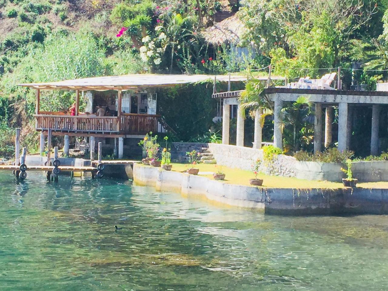Lake Front Cabin At Los Elementos Santa Cruz La Laguna Eksteriør bilde
